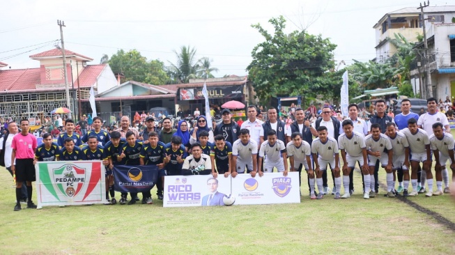 Dibuka Haris Muda Siregar, 32 Tim Mini Soccer Siap Berebut Piala NasDem Sumut