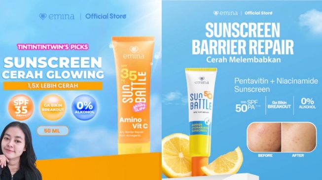 Sunscreen Emina (Dok. Emina)