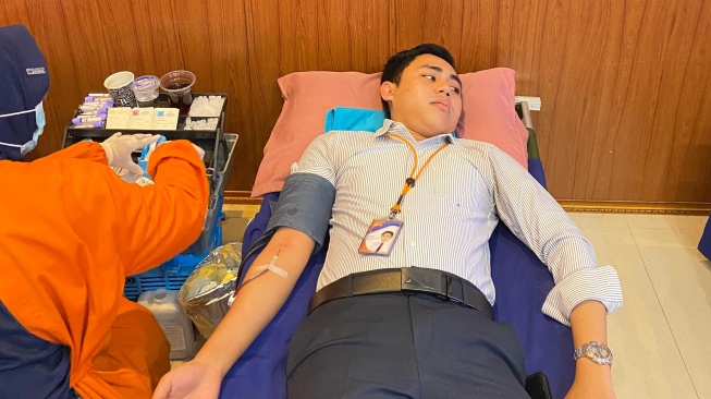 Semarakkan HUT RI ke-80, BRI Purwodadi Dukung Aksi Donor Darah Kejari Grobogan