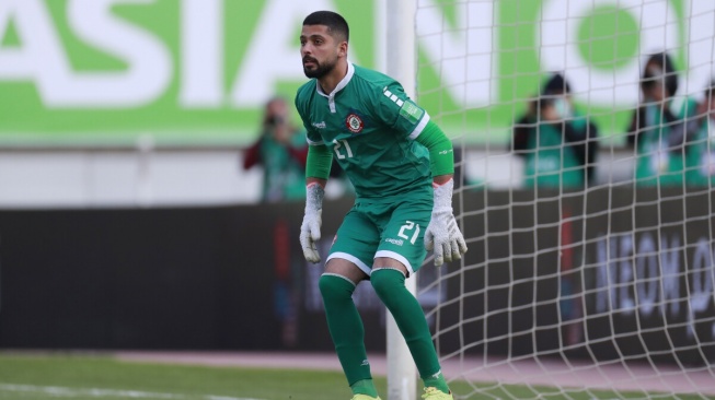 Kiper Timnas Lebanon, Mostafa Matar. (Dok. AFC)
