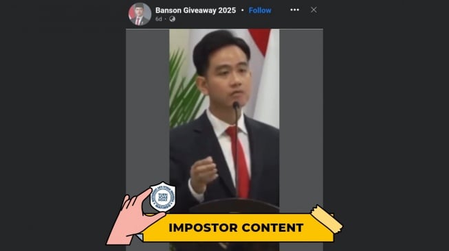 CEK FAKTA, Gibran Bagi-bagi Uang Rp 40 Juta di HUT ke-80 RI. [TurnBackHoax.id]
