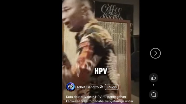 CEK FAKTA: Vaksin HPV Menyebabkan Rahim Kering dan Mandul