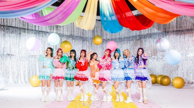 Idol Pop Lemon merilis lagu baru berjudul  "Happy Go Lucky's" dan siap bersaing dengan JKT48. [Instagram]