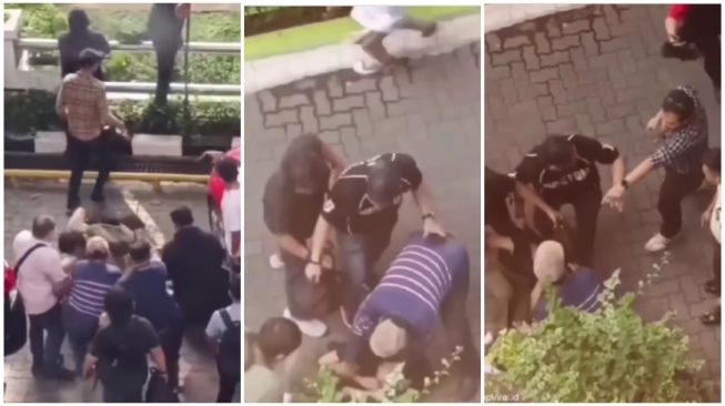Viral Video Kekerasan Demo di Medan, Mahasiswa Kejang Usai Kepala Diinjak Oknum Aparat