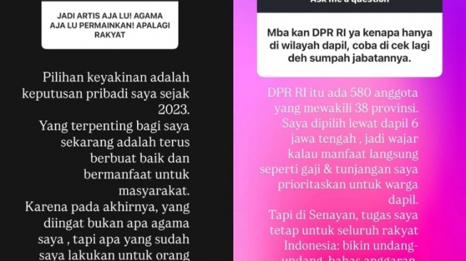 Unggahan Nafa Urbach [Instagram]
