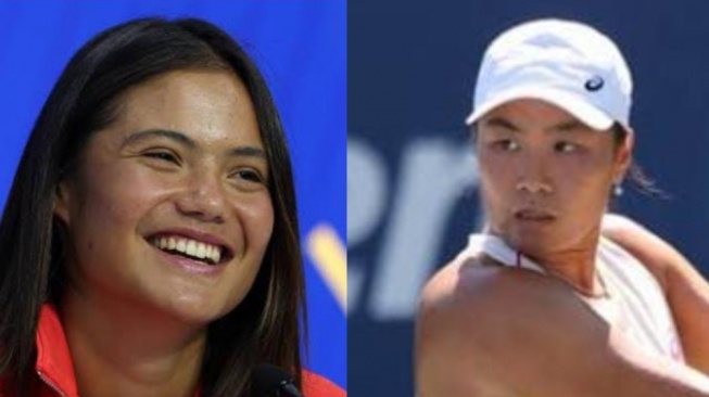 Emma Raducanu dan Janice Tjen