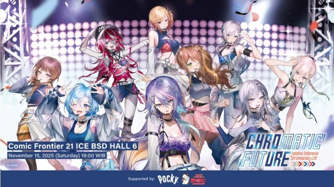Segera Manggung: 5th Anniversary LIVE Chromatic Future, Konser Musik hololive Indonesia