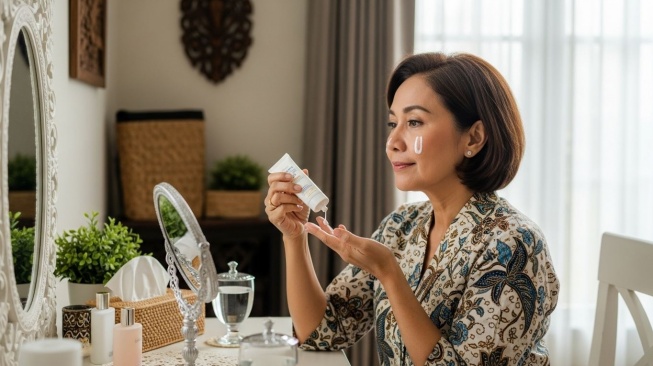 Ibu-Ibu yang Sering di Rumah Saja Tetap Butuh Sunscreen? Ini Kata Dokter Kecantikan