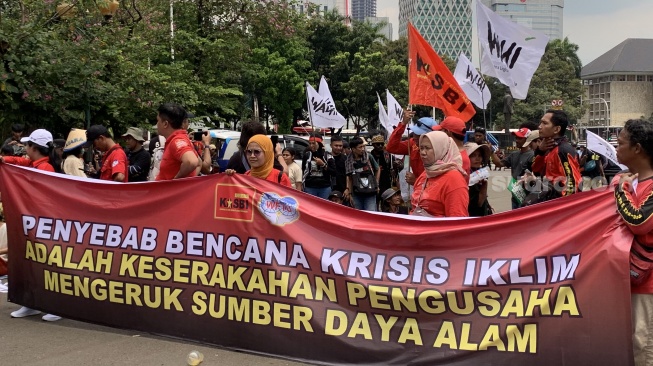 Waspada! Rakyat Rentan Jadi Korban, Pawai Keadilan Iklim Minta Pertanggungjawaban Negara