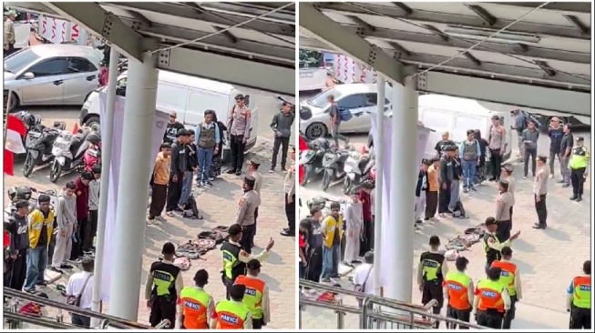 Viral Siswa Dihadang di Stasiun Bekasi, Terungkap Operasi Besar Polisi Cegah Pelajar Ikut Demo