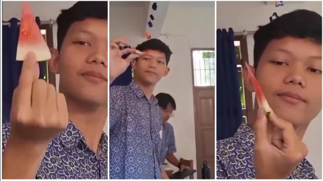 Nilai Gizinya Dipertanyakan, Penampakan Semangka Setipis Kertas di Menu MBG Picu Protes Warganet