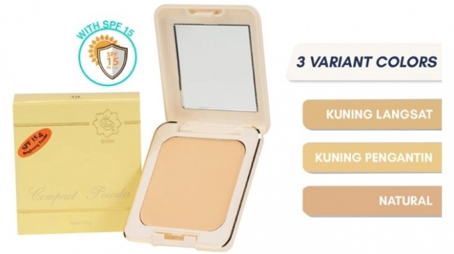 Viva Queen Compact Powder with SPF 15 (Shopee)