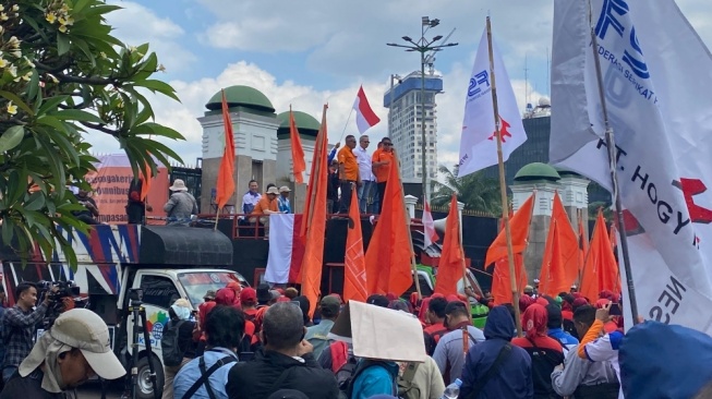 Sindir DPR Kerja Joget Doang Tunjangan Rp600 Juta, Said Iqbal: Buruh Sewa Rumah Rp700 Ribu