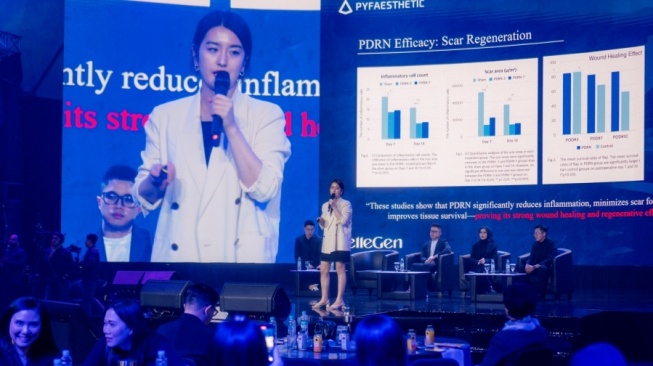 Seminar ilmiah dunia estetika medis di Indonesia" PYFAESTHETIC Summit 2025 digelar di Jakarta. (Dok. PYFAESTHETIC )