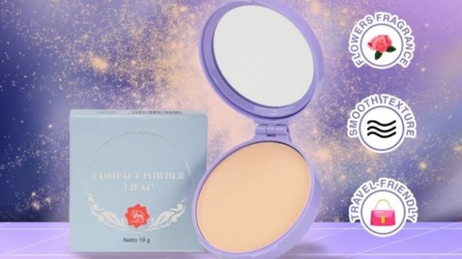 Viva Compact Powder Lilac (Shopee)