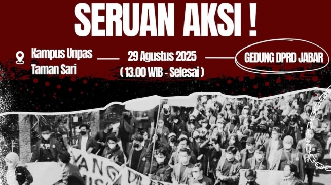 Demo Merembet ke Bandung, Mahasiswa dan Massa Tuntut DPR dan Reformasi Polri