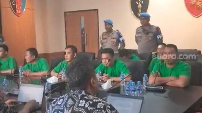 Ini 7 Brimob di Dalam Rantis yang Lindas Affan Kurniawan hingga Tewas
