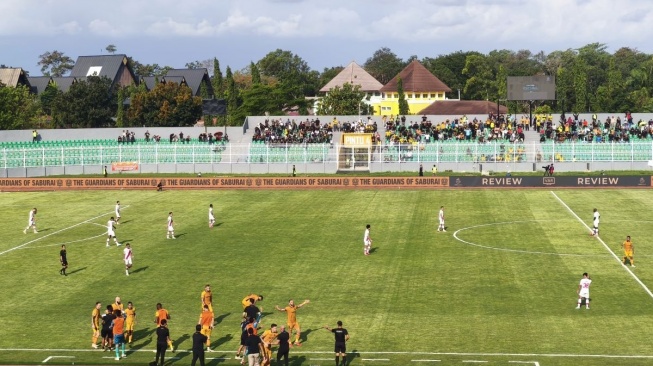 Spasojevic dan Sadat Bawa Bhayangkara FC Raih Kemenangan Perdana Atas Persis Solo