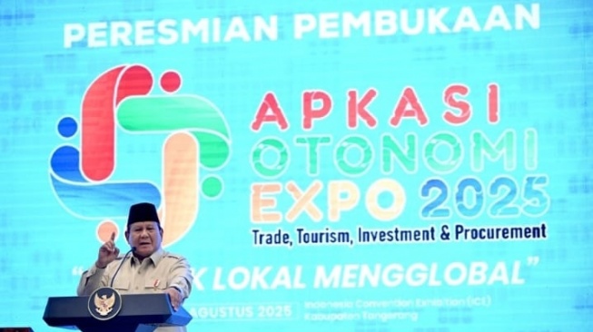 Buka AOE 2025, Presiden Prabowo Subianto Titip Pesan: Kepala Daerah Perjuangkan Kepentingan Rakyat