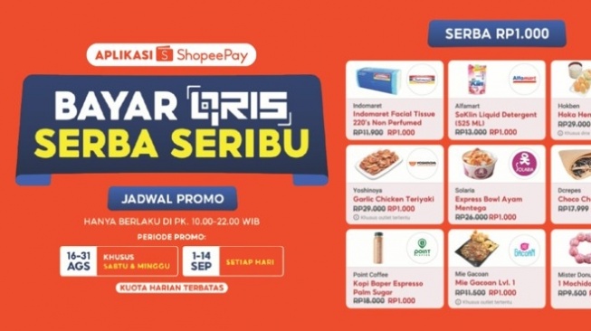 Hemat Pas Gajian: Deretan Promo Weekend Seru dengan Bayar QRIS Serba Seribu