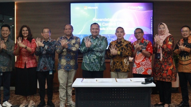 Infomedia Gandeng Global Partner Perkuat Layanan Contact Center Berbasis AI