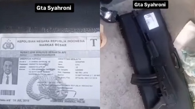 Viral Temuan Senjata Laras Panjang usai Rumah Ahmad Sahroni Dijarah Massa: Ngeri!