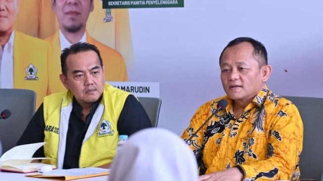 Sekjen Partai Golkar Muhammad Sarmuji (kanan). (ist)
