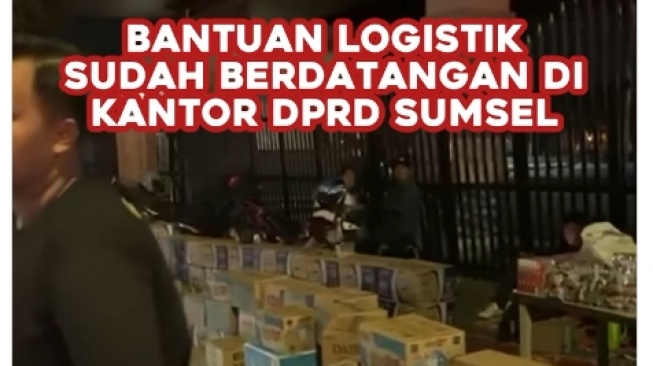 Malam Ini Logistik Demo Berdatangan ke DPRD Sumsel? Aksi Besar Mahasiswa Digelar Besok