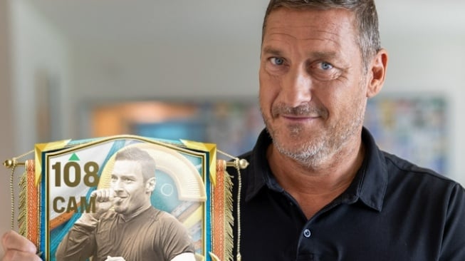 Totti jadi reward gratis. (Instagram)