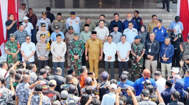 Cegah Anarkis Meluas, Puluhan Ormas Bogor Gelar Deklarasi Damai di Hadapan Bupati dan Forkopimda