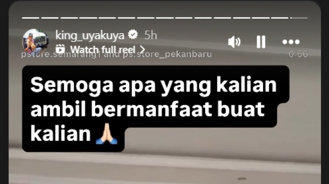 Unggahan Uya Kuya [Instagram]