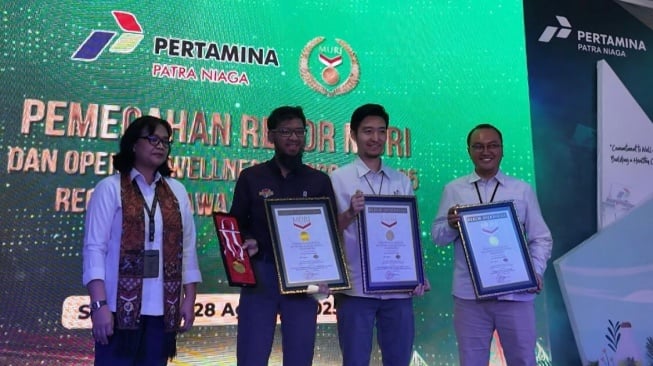 Pertamina Patra Niaga Pecahkan 3 Rekor MURI di Bidang Kesehatan dan Keselamatan Kerja