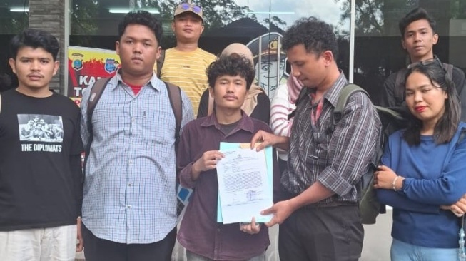 Pendemo yang Viral Kejang-kejang di Medan Bikin Laporan ke Polda Sumut