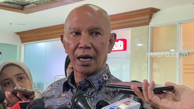 Ketua Badan Anggaran (Banggar) DPR RI Said Abdullah di Kompleks Parlemen, Senayan, Jakarta, Senin (1/9/2025). (Suara.com/Bagaskara)