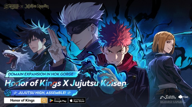 Cara Dapat Skin Honor of Kings x Jujutsu Kaisen, Banyak Hadiah Gratis