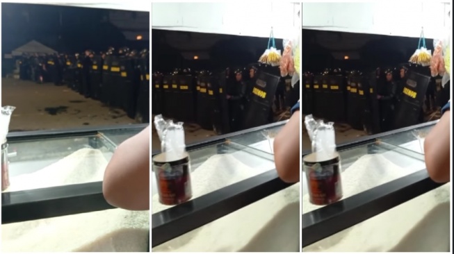 Warung Madura tetap beroperasi saat terjadi demo (Instagram)