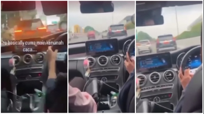 Video Mahasiswa Diduga Anak Pejabat Berpatwal Lewati Macet Picu Amarah Warganet