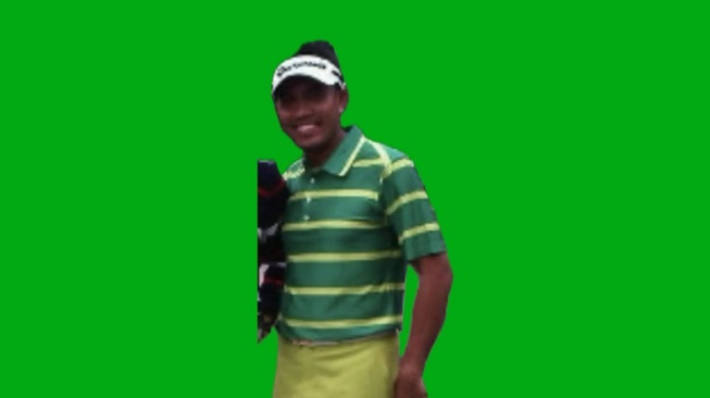 Outfit golf ala Ahmad Sahroni (X.com)