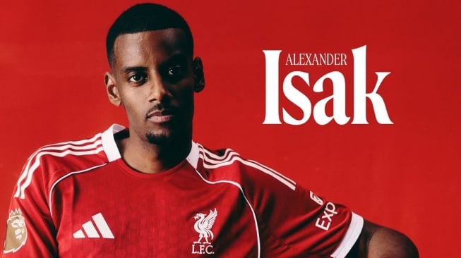 Nomor Keramat di Anfield Kini Milik Alexander Isak, Mampukah Ia Jadi Legenda Baru?