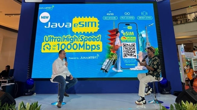 Peluncuran New eSIM Jepang Ultra High Speed 1000 Mbps. (dok. JavaMifi)