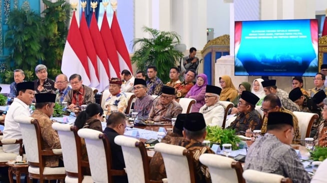 Janji Prabowo di Hadapan Tokoh Lintas Agama: Sungguh-sungguh Perjuangkan RUU Perampasan Aset