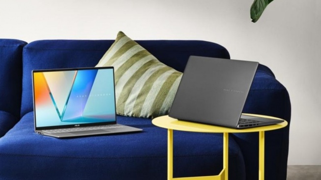 ASUS Vivobook S14 (S3407QA), bagian dari lini laptop AI 45+ TOPS ASUS yang dirancang untuk menghadirkan pemrosesan AI secara real-time dengan efisiensi tinggi (Dok: ASUS)