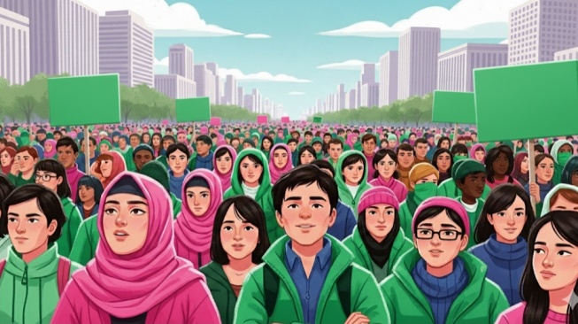 Cara Edit Foto Profil Jadi Pink Hijau Tanpa Aplikasi, Cek Linknya di Sini