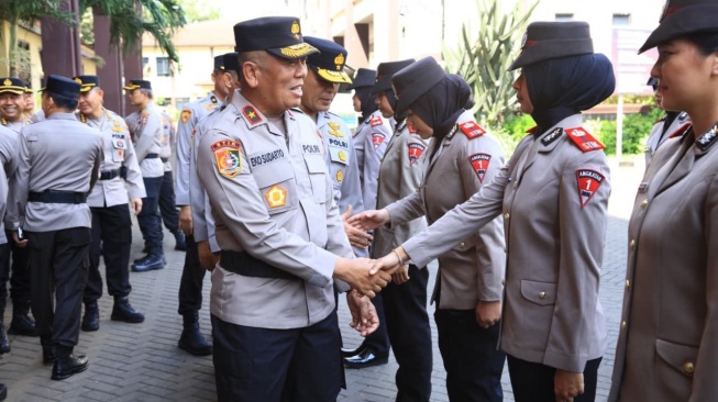 30 Polwan Jalani Pembukaan Pendidikan S-1 STIK Lemdiklat Polri Sumber Bintara