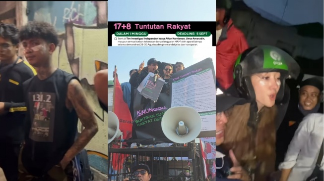 Lucinta Luna Sampai Young Lex Turun ke Jalan! Siapa Saja Selebritis yang Ikut Demo di Agustus 2025?