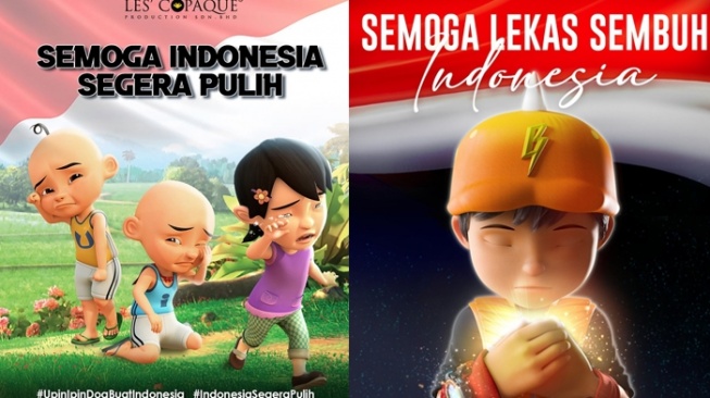 Upin & Ipin-BoBoiBoy Doakan Indonesia