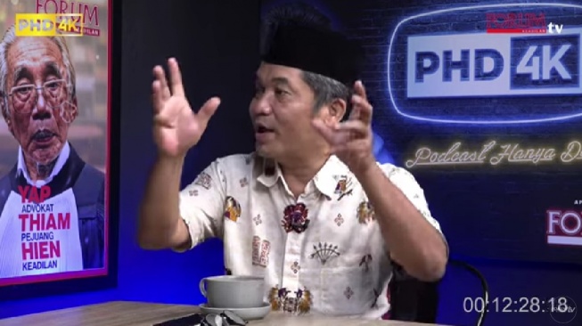 Pengamat politik, Ray Rangkuti. [YouTube/Forum Keadilan TV]