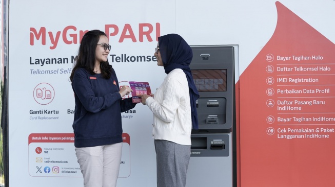 Hari Pelanggan di GraPARI. [Telkomsel]