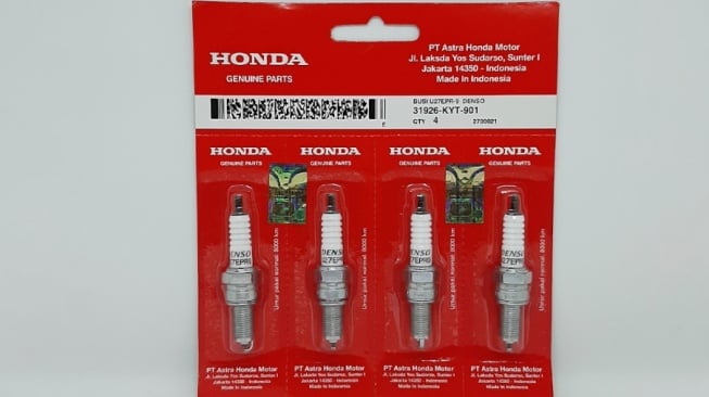 Busi motor Honda (Dok. AHM)