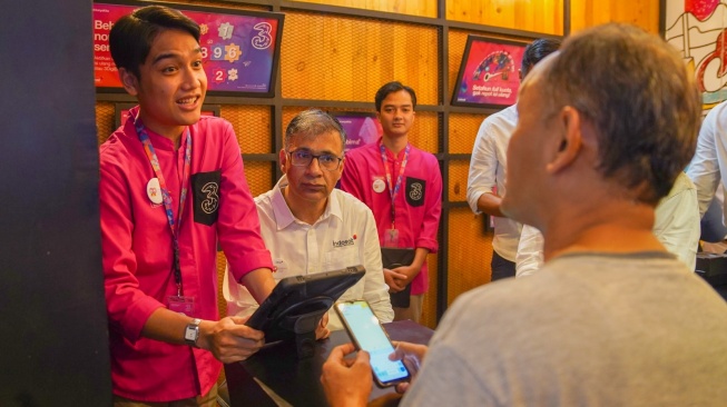 Hari Pelanggan Nasional di Indosat. [Indosat]